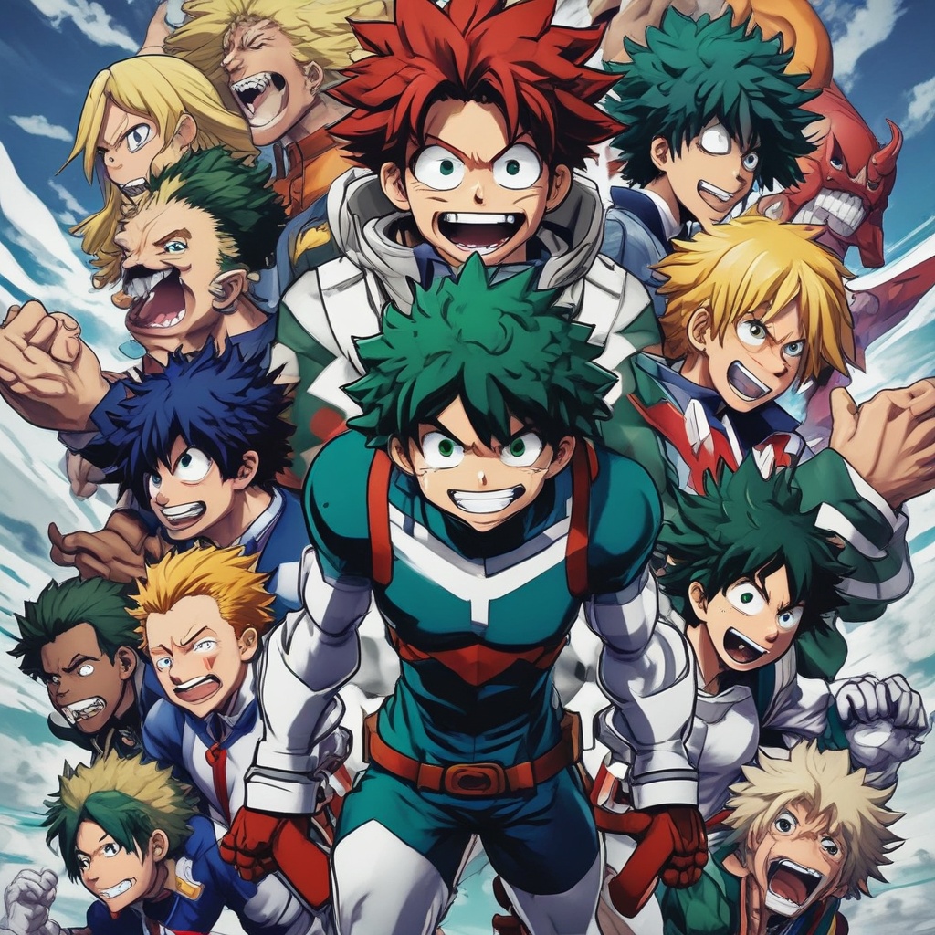 Cover of the anime My Hero Academia